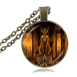 Bastet Goddess Pendant Necklace - Authenticblkwidow