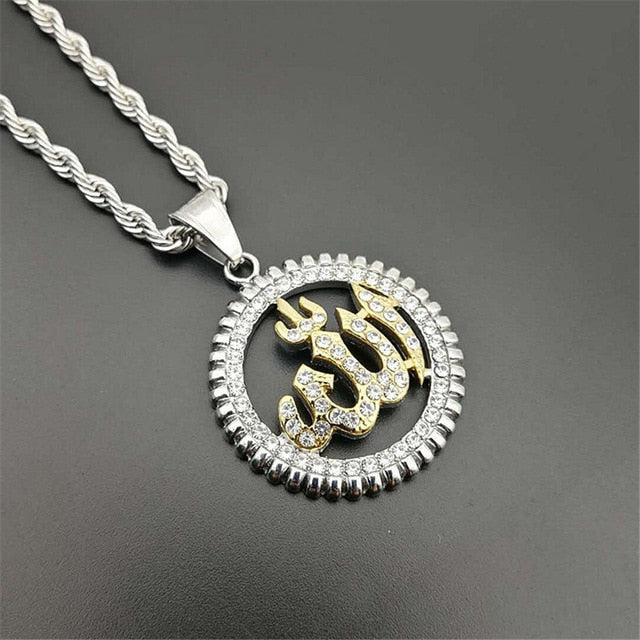 Iced out deals allah pendant