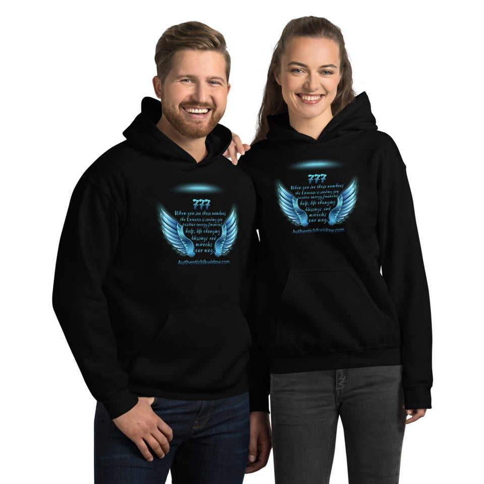 The Miracle of Numbers 777 Hoodie - Authenticblkwidow