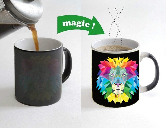 King Lion Color Changing Coffee Mug - Authenticblkwidow