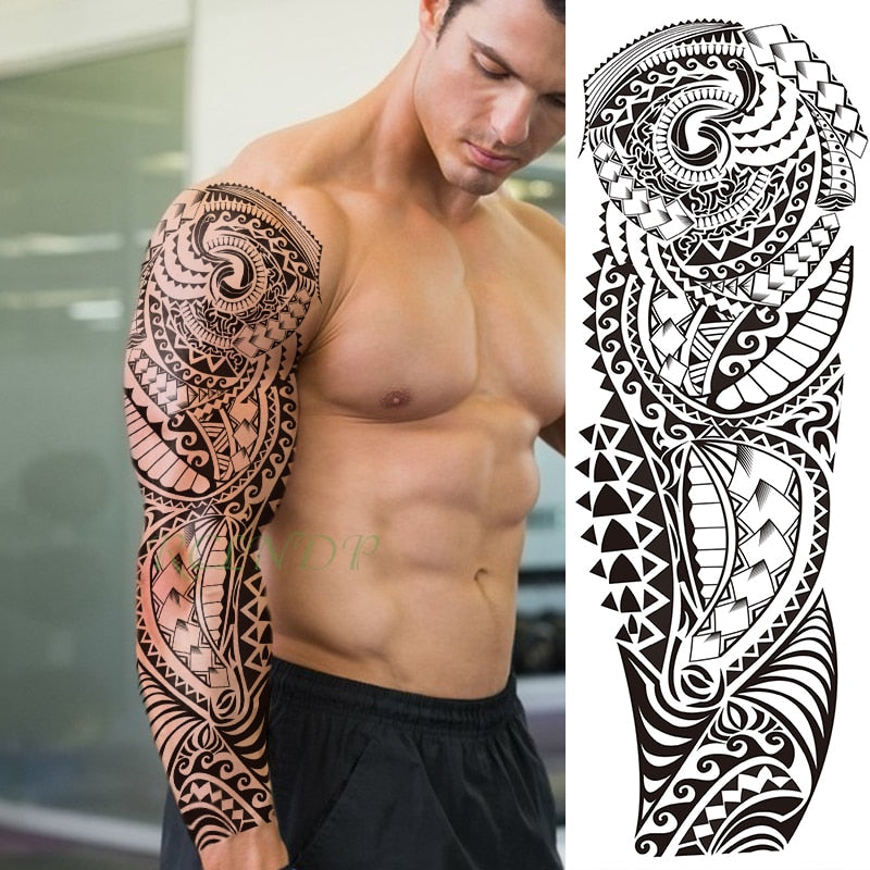 Cool Black Dragon Temporary Waterproof Tattoo Body Art Sticker | Konga  Online Shopping