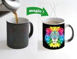 Fierce Lion Color Changing Coffee Mug - Authenticblkwidow