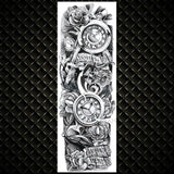 Sexy Full Arm Temporary Tattoos For Men & Women - Authenticblkwidow