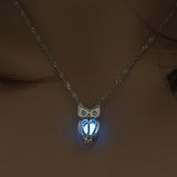 Glowing Pendant Necklace - Authenticblkwidow
