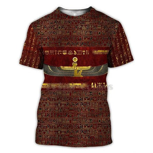 Ancient Egyptian Hieroglyphics T-Shirt - Authenticblkwidow