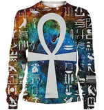 Galaxy Ankh 3D Hoodie and Sweatshirt Collection