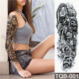 Full Length Arm Rose Tattoo Collection - Authenticblkwidow