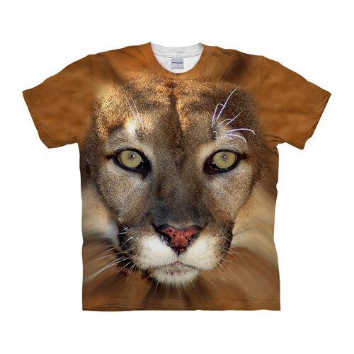 3D Lion T-Shirt - Authenticblkwidow