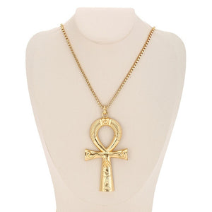 Goddess Isis Gold Pendant Necklace - Authenticblkwidow